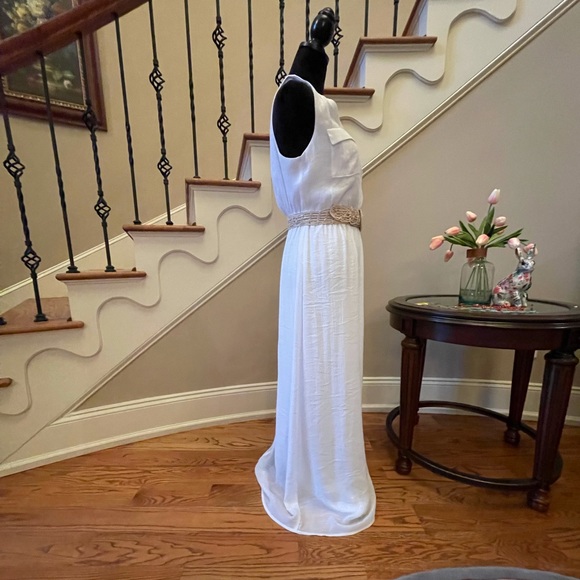 I.N. Studio SzS .. White Bohemian Maxi - Picture 6 of 10